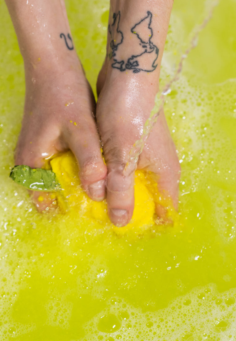 Lemon Crumble Bubble Bar