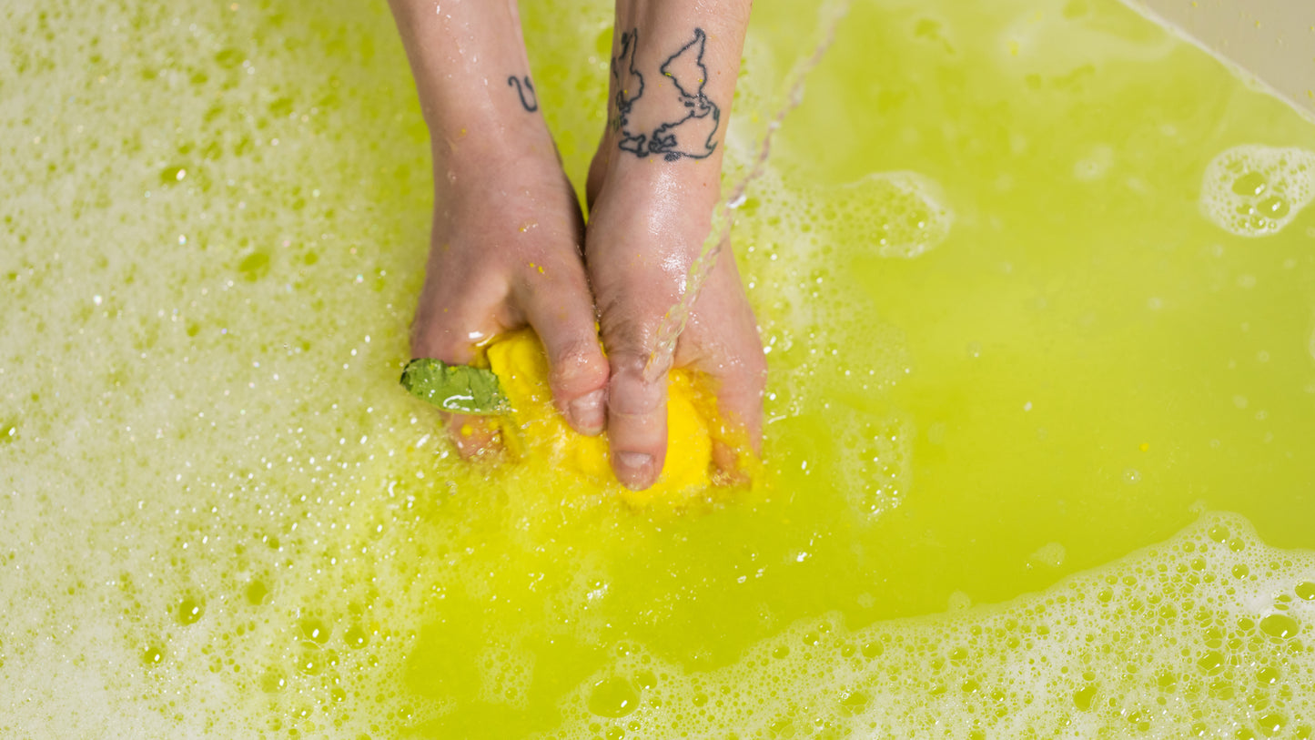 Lemon Crumble Bubble Bar