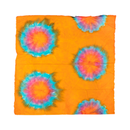 Tie Dye Lokta - Orange