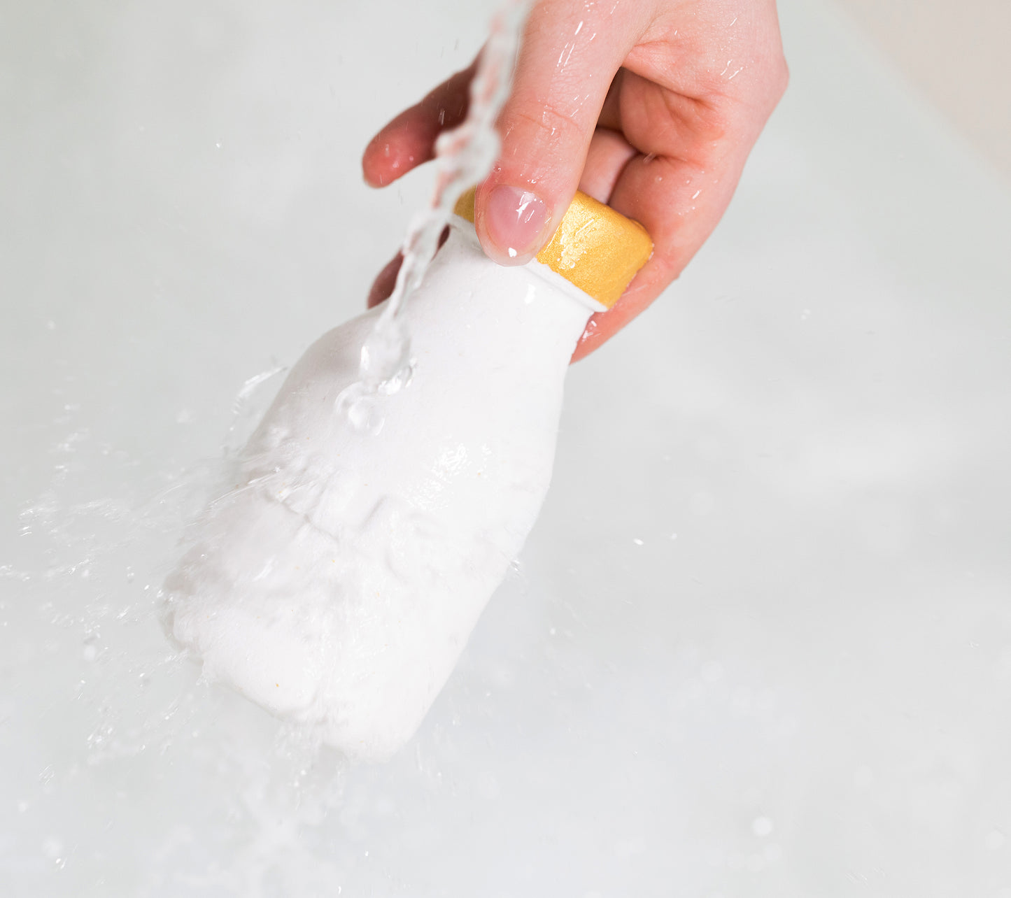 Milky Bath Bubble Bottle