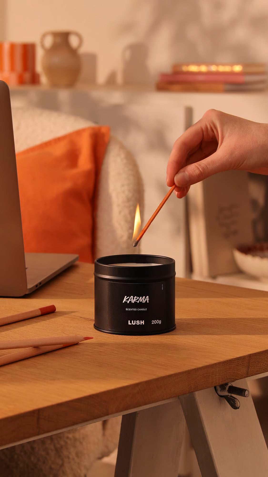 Karma Single Wick Candle